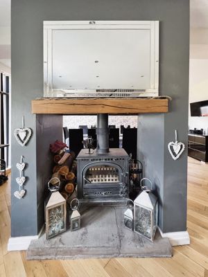 Fireplace- click for photo gallery